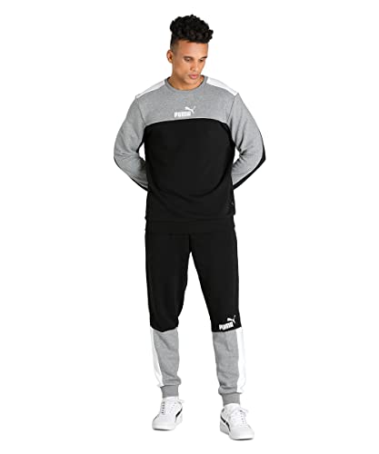 Image of Puma Men's Mid Rise Regular Track Pants