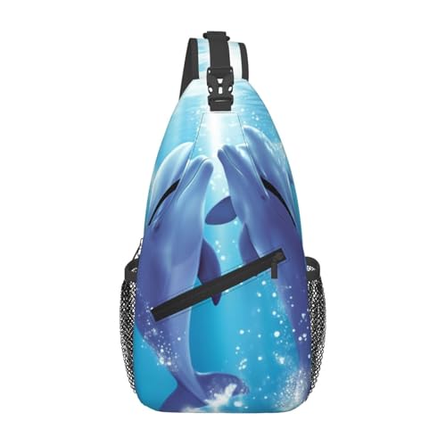 Bolso cruzado tipo bandolera para hombre negro miniatura 1