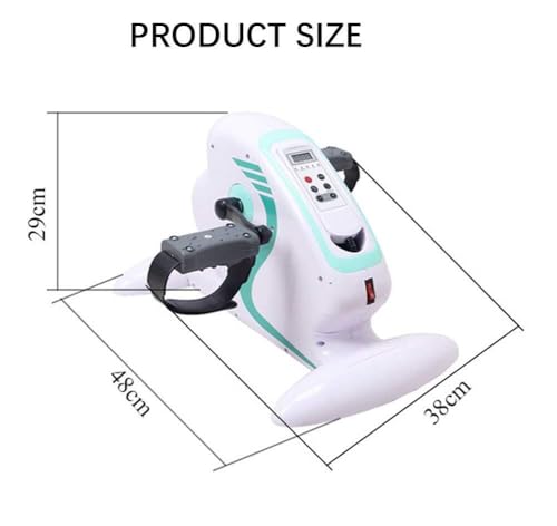 Pedaleador portátil para piernas y brazos con display LCD miniatura 7