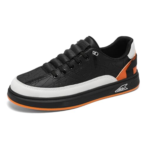 Men's Trendy Paneled Sneakers, Versatile Casual Footwear - Perfect for Weekend Hangouts, Shopping Trips & Daily Errands