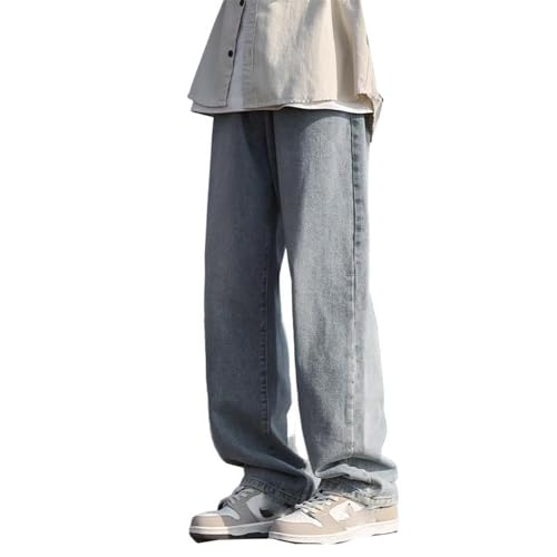 Black Jeans Spring Autumn American Loose Straight Casual Long Pants