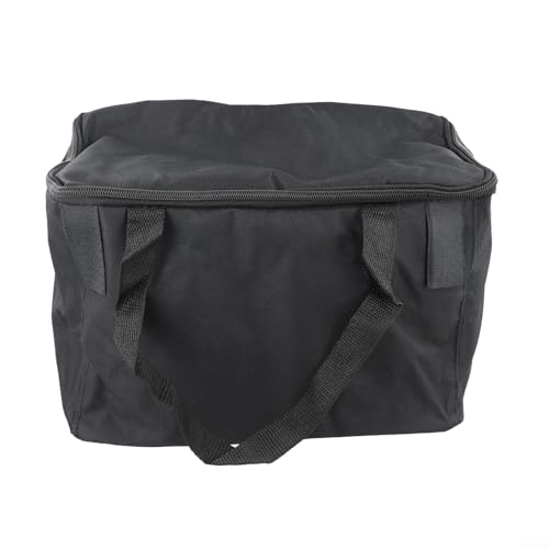 Fahrradkorb Innenaufbewahrungstasche Abnehmbare Oxford-Tuch Einkaufstasche mit Griff für vorne hinten Fahrradkorb Mountain Road City E-Bike Zubehör 31x22x20cm Schwarz