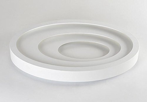 Anjz Moderne plafonnier LED Couloir Salon Chambre Optimal pour le montage mural et au plafond/220V/Size?80cm*54cm/ronde