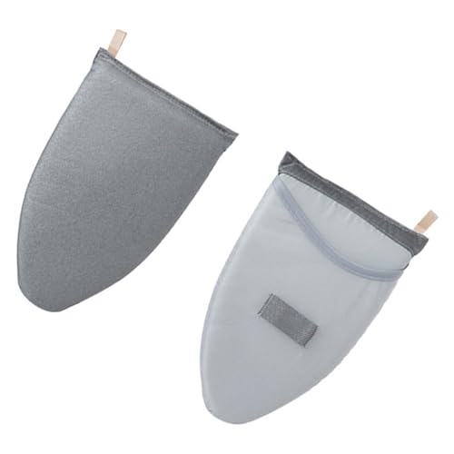 BUTIFULSIC 2pcs Handheld Ironing Board Insulation Glove -steam Mitt for Quick Garment Ironing for Cuffs Collars and Sleeves
