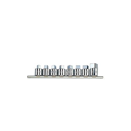 1/2 DR 8PC SQUARE SKT RAIL SE
