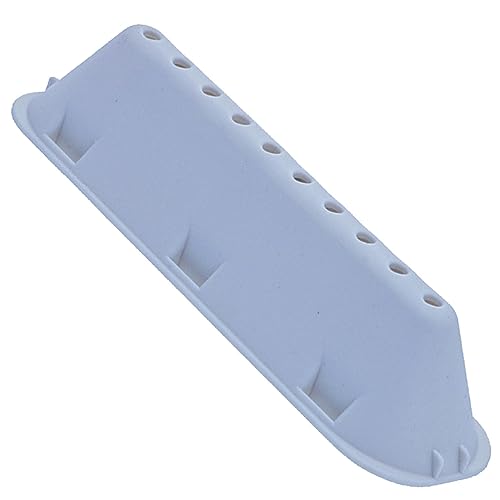 TUBRICO KIT DE 3 Aletas/palas para la cuba de las lavadoras Indesit, Whirlpool, 10 agujeros, 185mm x 53mm C00065463 482000022670