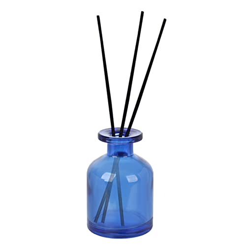 Mokylor Botella De Vidrio Vacía para Difusor, Botellas De Vidrio, Botellas Decorativas, Jarrones Vacíos, Transparentes, para Bricolaje, Fragancia, Difusor De Caña, Botella De Almacenamiento(#1)