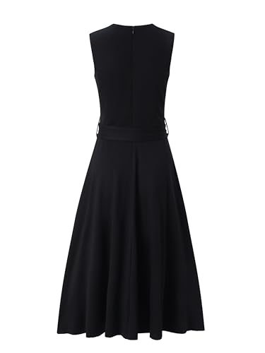 Image of Women's A-Line Midi Dresses, Cocktail Formal Wedding Guest Party Dress