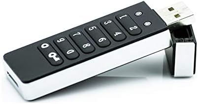 NUO Encrypted USB Flash Drive, 32GB Password Key Security U Disk U SB2.0 Portable Pen Drive U Disk Card Reader