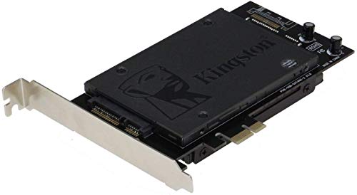 Adaptateur PCIe Dual 2.5 SATA III idéal pour étendre le stockage d'un Mac