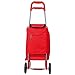 Carro De La Compra Rojo 2 Ruedas 45 litros