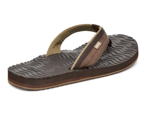 Image of Sanuk Mens Ziggy Plush | Flip Flops for Men | Mens Sandals | Beach Sandals | Supportive & Lightweight | Comfort Footbed