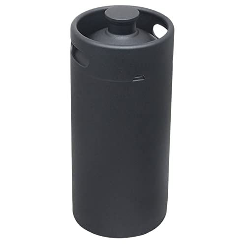 WRJAHCG Edelstahl Growler Keg,Bierfass Edelstahl,Tragbares Edelstahl-Bierfass Für Hausbrauen,Crafting Und Fassbier Für Heimbrauen Hotelbar Kneipe,10L