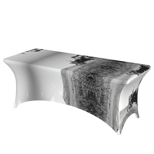 Housses de table rectangulaires extensibles pour protéger et décorer vos buffets - 2