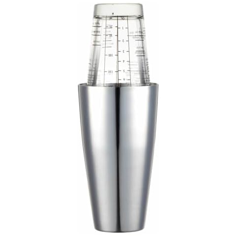 BarCraft Boston Cocktail Shaker Set with Recipes Cover
