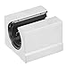 ANKROYU SBR30UU Linear Motion Bearing Block High Precision Aluminum Alloy Low Noise Sliding Unit for CNC Machinery Industrial Automation Equipment