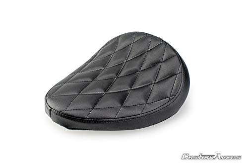 Asiento monoplaza negro Hot Rot Si0006N para bajar la altura de Sportster 1200 4