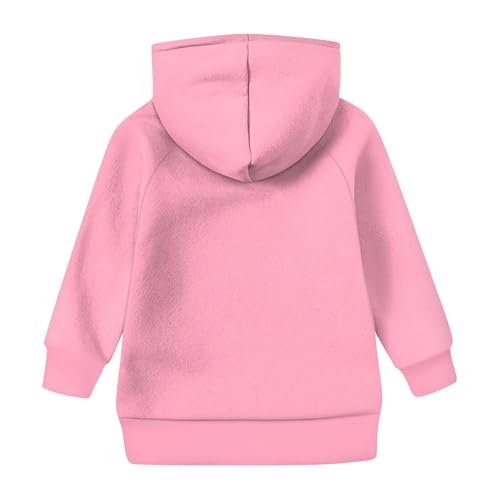 Hoodies For Teen Girls Long Sleeve Oversized Tops Fall Pullover Sweatshirt 2-14 Years Kids Solid Color Clothes3