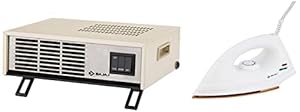 Bajaj DX 7 1000-Watt Dry Iron & Bajaj Blow Hot 2000 Watts Fan Forced Circulation Room Heater