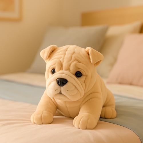 Image of Cute Plush Toy for Kids | | Soft Toys | Birthday Gift for Girls /Wife, Boyfriend /Husband, Soft Toys for Girls, Baby Toy (Random Color) Pack of 1 (Bulldog Soft Toy)