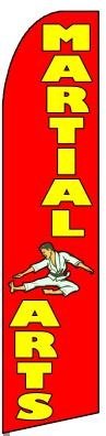 MARTIAL ARTS X-Large Swooper Flag