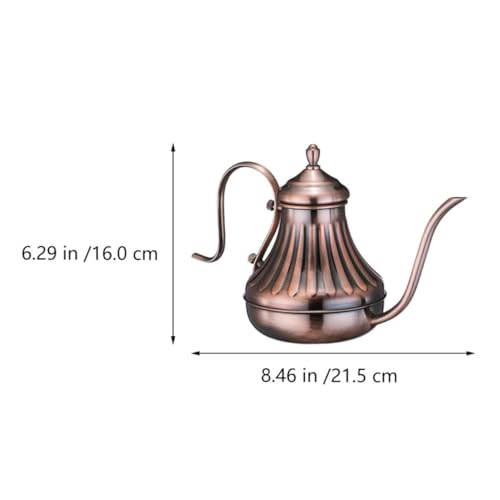 Cafetera para verter cafe resistente al calor de acero inoxidable para cocina casera 3