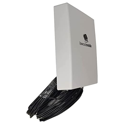 LowcostMobile PAN5G-MIMO-2021 4G 5G Antenne MIMO Multiband Outdoor 2x10m kabel ALSR200 SMA 7003800 Mhz passend zu router Huawei Vodafone Telekom Speedport Speedbox O2 FritzBox LTE TP Link Teltonika