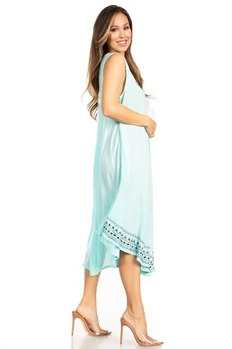 Robe de plage caftan ample Sakkas pour assumer sa silhouette avec légèreté - 4