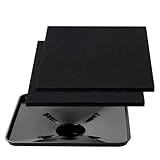 TULLWCY 17892 Transmission Drain Pan for Lisle, 87031 87032 Oil Drain Drip Pan for Lisle Under Car with Square - 2 Pcs 22'' Oil Drain Splash Pad