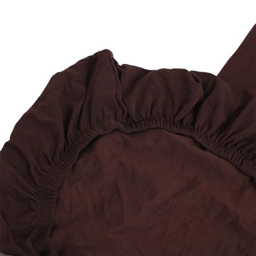 Couverture de chaise extensible et étanche Pilipane lot de 9 café - 4