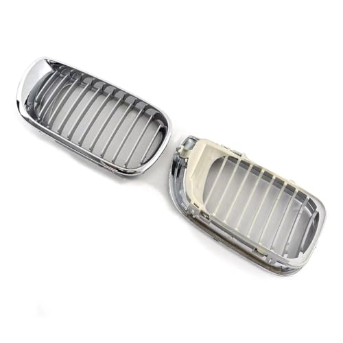 Rejilla frontal para Serie 3 E46 2002-2005 de 4 puertas estilo línea única 3