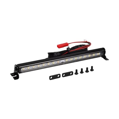 Barra de luz de techo de metal para RC Crawler TRX4 y SCX10 1/10