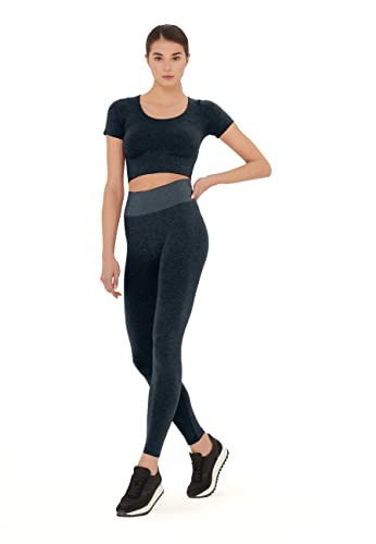 Leggings Shiny Wolford haut de gamme en maille scintillante luxe