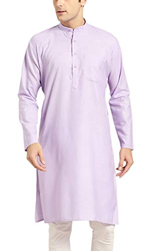 Image of SOJANYA Men's Cotton Straight Fit Casual(Since 1958 Solid Kurta Crafted for Elegance