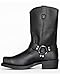 CHUUMEE Men's Classic Western Cowboy Square Toe Embroidered Cowboy Boots (Black,12,12)