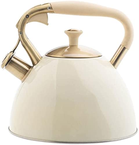 ZHUANCHOU Hervidor de Agua Camping Hervidor De Agua para Acampar, Tetera Silbante De 3l, Tetera Culinaria De Acero Inoxidable con Calor para Exteriores, Senderismo, Picnic, Cafetera Cover