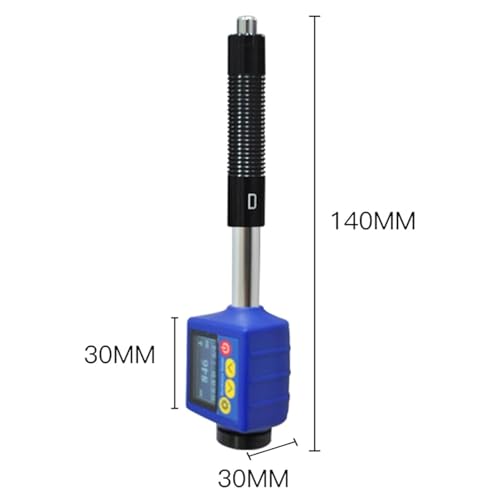 Digitaler Härteprüfer für Metalle - 360°-Messung HL/HV/HS/HRC/HRB/HB 270 Datenspeicher, tragbar für Labor & Feldeinsatz