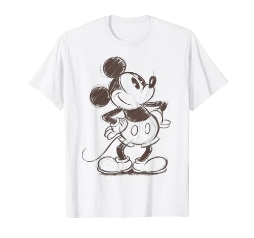 Disney Mickey And Friends Mickey Mouse Sketch t-shirt
