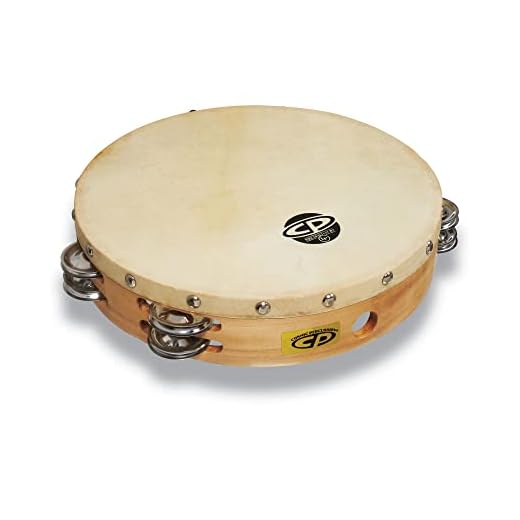 LP CP - Panderetas de madera, 10"