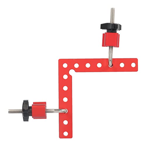 Fixation à angle droit 90° de 140 mm pour équerre de positionnement en menuiserie