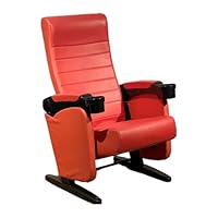 映画館椅子　映画チェアー　シアターチェアー 中古折りたたみ式映画館シート、卸売生地プロシアターシート木製