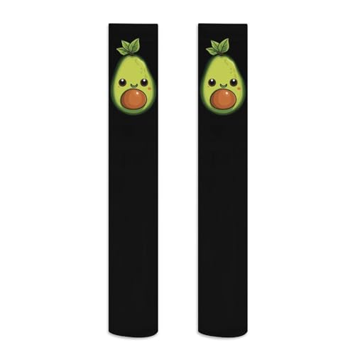 Cute Avocado Thigh High Socks Warm Boot Stockings Over The Knee High Socks Long Winter Stockings2