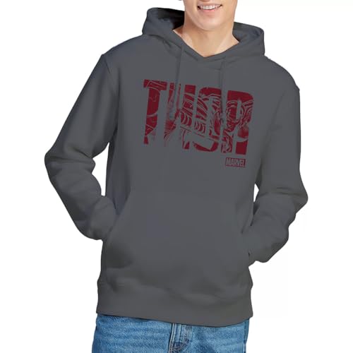 Sweat à capuche Marvel Thor vêtement streetwear unisexe de taille L