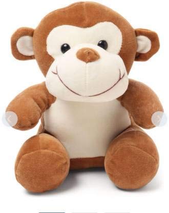 Babique Plush Soft Toy Cute Kids Animal Home Decor Boys/Girls/Baby (28 cm, Monkey)