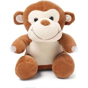 Babique Plush Soft Toy Cute Kids Animal Home Decor Boys/Girls/Baby (28 cm, Monkey)