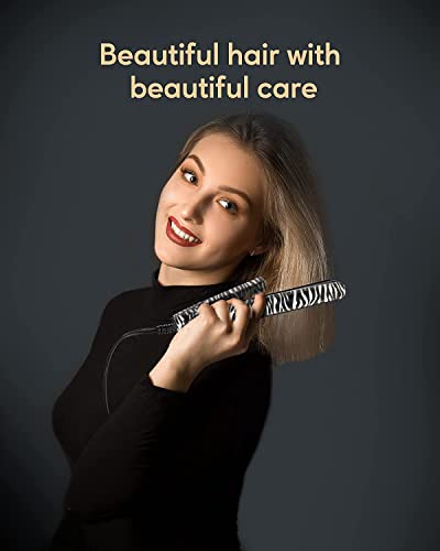 Plancha para el cabello mini 2 en 1 profesional con placas de titanio y cerámica, calentamiento electrónico miniatura 6