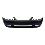 FitParts Compatible with Front Bumper Cover Fascia 1999-2004 Ford Mustang Base Convertible Coupe 99-04. New Primed Without Sensor Holes, with Fog Light Holes. FO1000437 YR3Z17D957EA