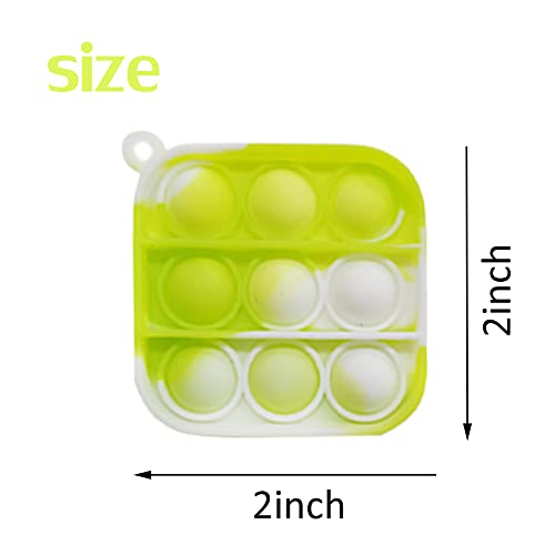 120 Pcs Mini Pop Bubble Fidget Sensory Toys, Pop Toy Bulk For Party Favor, Classroom Student Prizes Easter Basket Goodie Bag Stuffers Christmas Valentine Gift For Kid #TOP1