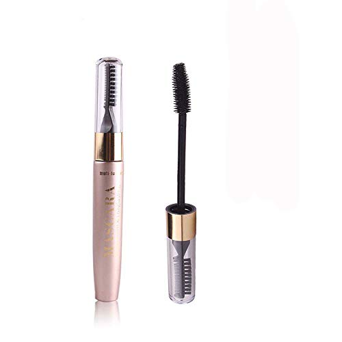 VGTE Mascara Voluminous Original Volume Building Mascara No Clump Long-Lasting and Smudge-Proof Lash Mascara 0.40 fl.oz,Pack of 2