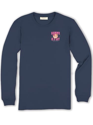 Simply Southern Karma is a Cat - Youth Long Sleeve2